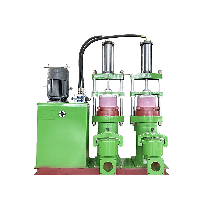 洗沙廠使用YBH300壓濾機(jī)節(jié)能柱塞泵現(xiàn)場視頻